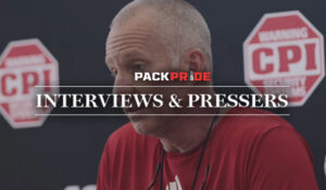 Interviews and Pressers